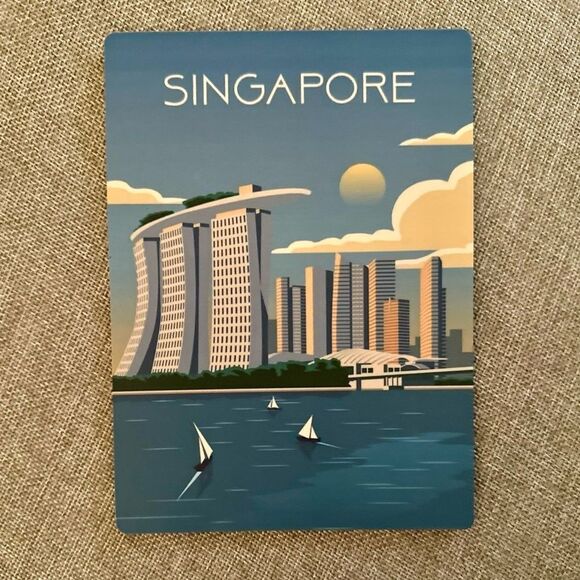 Singapore Souvenir Travel Magnet - Picture 3 of 5